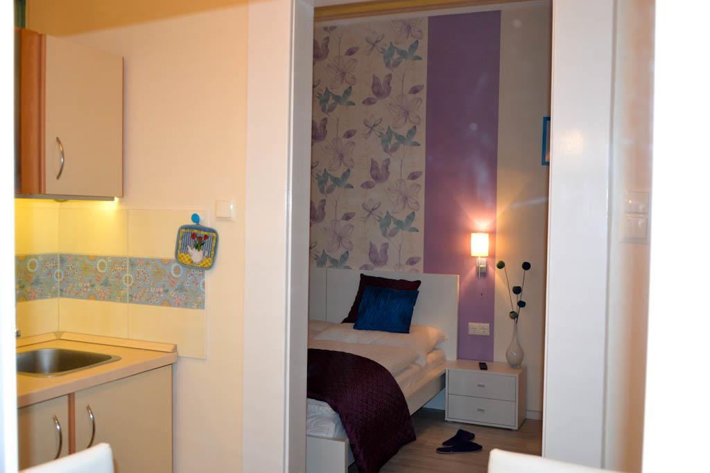 בודפשט Magnolia Terazze Street Parking Apartment מראה חיצוני תמונה